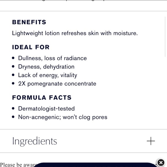 Estée Lauder Nutritious Super Light Pomegranate Lotion - Picture 4 of 4